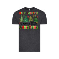 Vintage Black have yourself a merry little christmas Vintage Tee - MaliasSmallBusiness