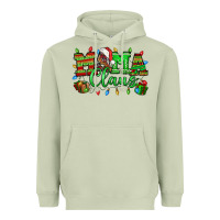 Matcha Mama claus christmas lights and gifts mother's day Heavyweight Hoodie - HowdyJamesFarm