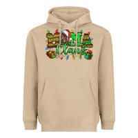 Mushroom Mama claus christmas lights and gifts mother's day Heavyweight Hoodie - HowdyJamesFarm