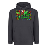 Smoke Mama claus christmas lights and gifts mother's day Heavyweight Hoodie - HowdyJamesFarm