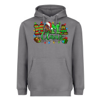 Storm Mama claus christmas lights and gifts mother's day Heavyweight Hoodie - HowdyJamesFarm