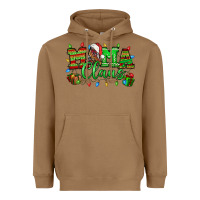 Toasted Coconut Mama claus christmas lights and gifts mother's day Heavyweight Hoodie - HowdyJamesFarm