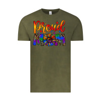 Vintage Olive proud mom Vintage Tee - JahusDesignShop