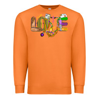 Carrot love nurse mardi gras Premium Sweatshirt - OliviaCreatesArt