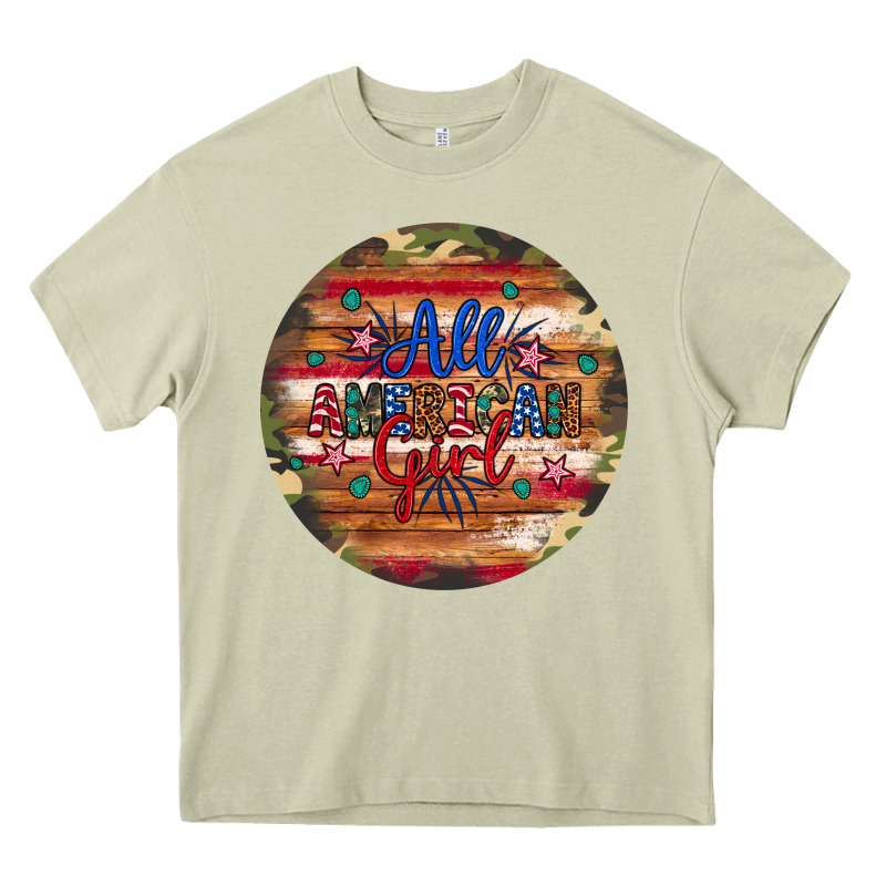 All American Girl Heavy Core Tee by Artiststas | Teevron
