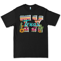 Black texas tx aztec cactus leopard Premium Tee - AdoDesignShop
