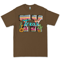Cacao texas tx aztec cactus leopard Premium Tee - AdoDesignShop