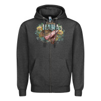 Charcoal Heather Country Mama Zipper Hoodie - HowdyJamesFarm