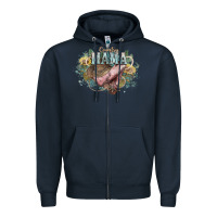 Navy Country Mama Zipper Hoodie - HowdyJamesFarm