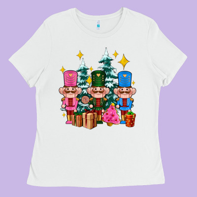 Nutcrackers And Gifts Ado Ladies Tee Designed By Adodesignshop