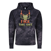 Cloud Black fuck this shit Vintage Hoodie - MaliasSmallBusiness