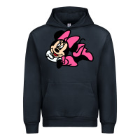 Navy Minnie Mouse Urban Hoodie - CowhideDigitalArt