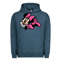 Pigment Midnight Navy Minnie Mouse Urban Hoodie - CowhideDigitalArt