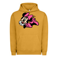 Pigment Peanut Butter Minnie Mouse Urban Hoodie - CowhideDigitalArt