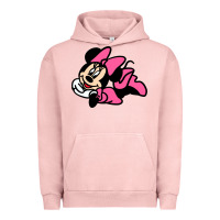 Pigment Salmon Minnie Mouse Urban Hoodie - CowhideDigitalArt