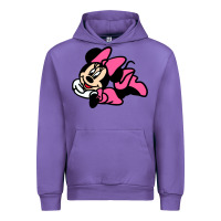 Tulip Minnie Mouse Urban Hoodie - CowhideDigitalArt