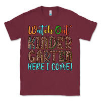 Burgundy watch out kindergarten here i come! Classic Tee - JahusDesignShop