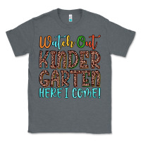 Charcoal Heather watch out kindergarten here i come! Classic Tee - JahusDesignShop