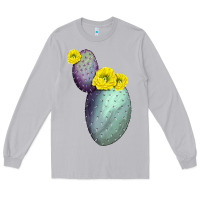 Moon Dust Opunthia Santa Rita Cactus Long Sleeve Tee - LillyAllenDesigns