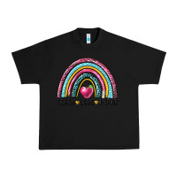 Black rainbow teach love inspire Urban Heavy Tee - NancyCooperArtShop