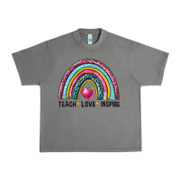 Tornado rainbow teach love inspire Urban Heavy Tee - NancyCooperArtShop