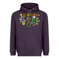 Plum One lucky Nurse St. Patrick's Day Heavyweight Hoodie - CowGirlArtShop