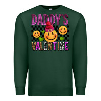 Sports Green daddys valentine olivia Premium Sweatshirt - OliviaCreatesArt