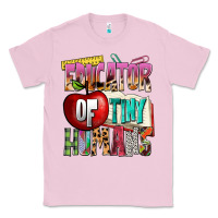 Bubblegum Pink educator of tiny humans Classic Tee - NancyCooperArtShop