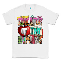 White educator of tiny humans Classic Tee - NancyCooperArtShop