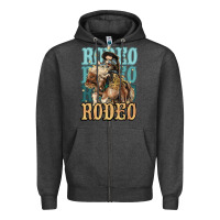 Charcoal Heather Rodeo kid Cowboy midilli horse Zipper Hoodie - HowdyJamesFarm