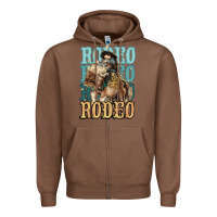 Chestnut Rodeo kid Cowboy midilli horse Zipper Hoodie - HowdyJamesFarm