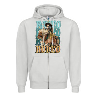 Dove Grey Rodeo kid Cowboy midilli horse Zipper Hoodie - HowdyJamesFarm