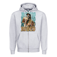 Heather Grey Rodeo kid Cowboy midilli horse Zipper Hoodie - HowdyJamesFarm