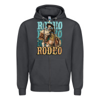 Smoke Rodeo kid Cowboy midilli horse Zipper Hoodie - HowdyJamesFarm