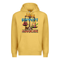 Antique Gold Love support advocate Premium Hoodie - CowGirlArtShop