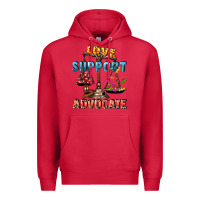 Cardinal Love support advocate Premium Hoodie - CowGirlArtShop