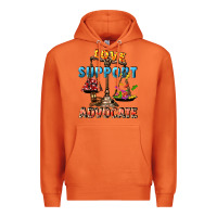 Carrot Love support advocate Premium Hoodie - CowGirlArtShop