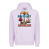 Lilac Love support advocate Premium Hoodie - CowGirlArtShop