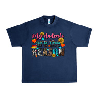 Navy my students are the reason Urban Heavy Tee - NancyCooperArtShop