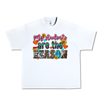 White my students are the reason Urban Heavy Tee - NancyCooperArtShop