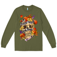 Army Green Sorta sweet sorta spooky Long Sleeve Tee - RanaPortraitStore
