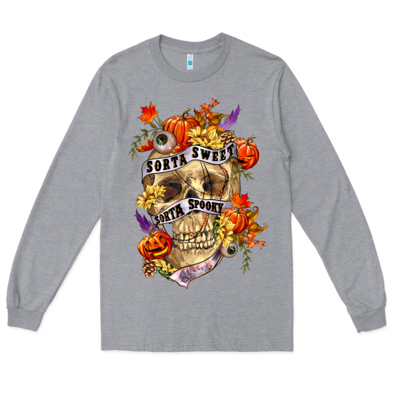 Sorta Sweet Sorta Spooky Long Sleeve Tee by RanaPortraitStore | Teevron