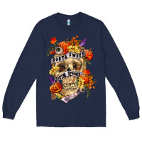 Navy Sorta sweet sorta spooky Long Sleeve Tee - RanaPortraitStore