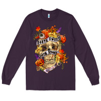 Plum Sorta sweet sorta spooky Long Sleeve Tee - RanaPortraitStore