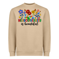 Mushroom neurodiversity is beautiful Heavyweight Sweatshirt - Artiststas