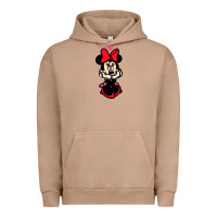 Pigment Burro Minnie Mouse Urban Hoodie - CowhideDigitalArt
