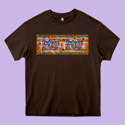 American Babe Heavy Core Tee Designed By Artiststas
