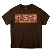 Chocolate Brown american babe Heavy Core Tee - Artiststas