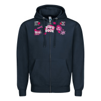 Navy burn book Zipper Hoodie - TumblerDesignByShophia