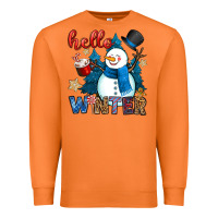 Carrot hello winter Premium Sweatshirt - OliviaCreatesArt